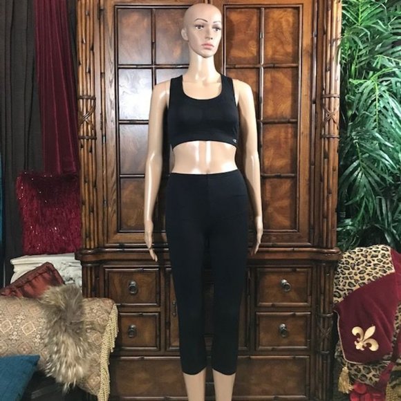 Champion Freedom Seamless Racerback Black Sport Bra - Picture 5 of 7